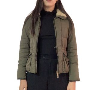 Zara trafaluc puffer coat